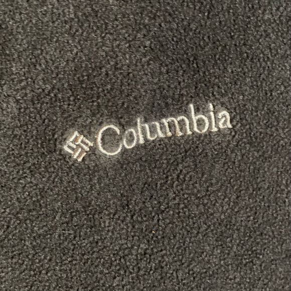 Men’s‎ 2xl black fleece Columbia vest zip up - Picture 3 of 7